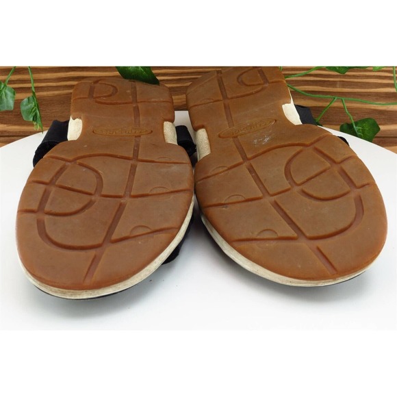 Easy Spirit Sz 8 M Black Gladiator Leather Women Sandals - Picture 7 of 7